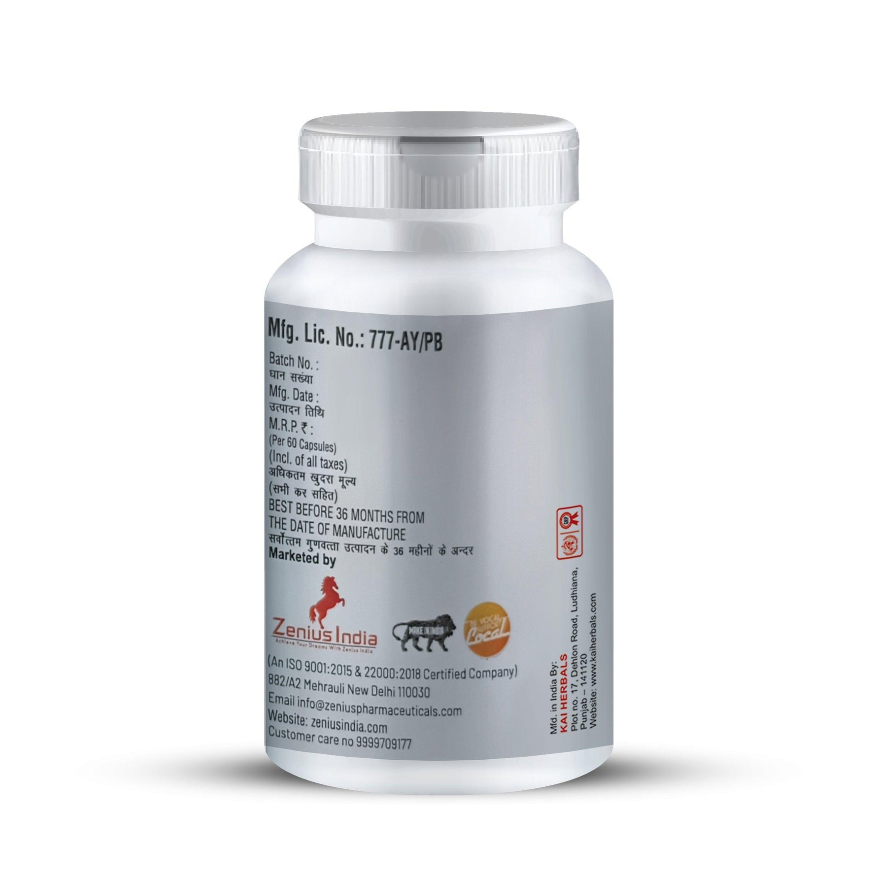 Zenius Liver Detox Capsule (60 Capsules)