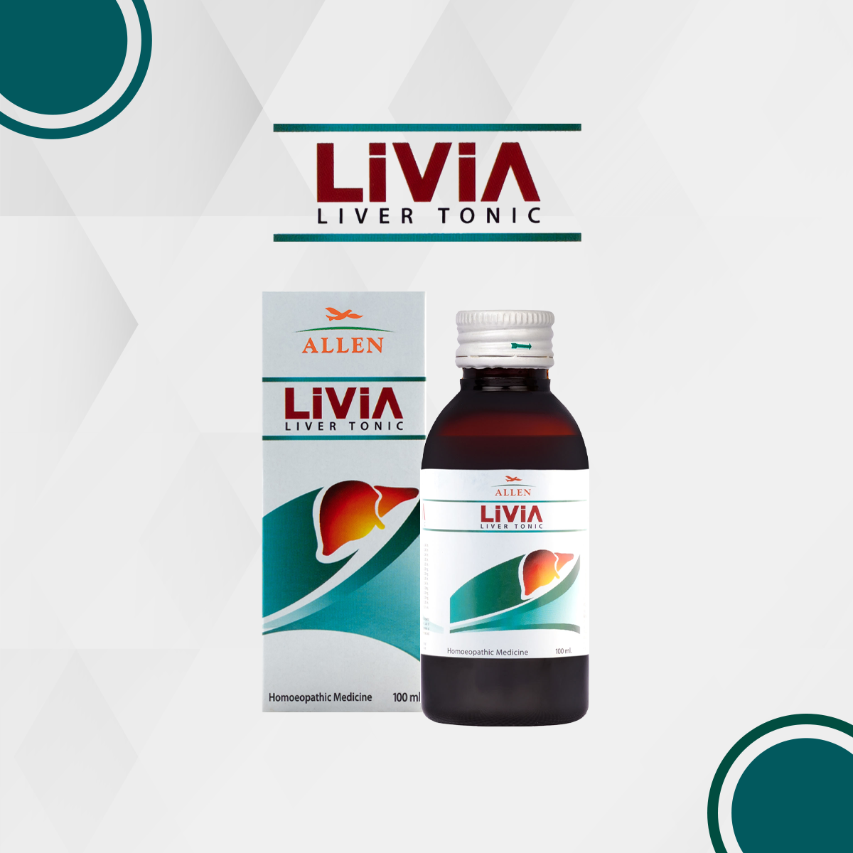 Allen Livia Liver Tonic - 200ml - Pack of 2