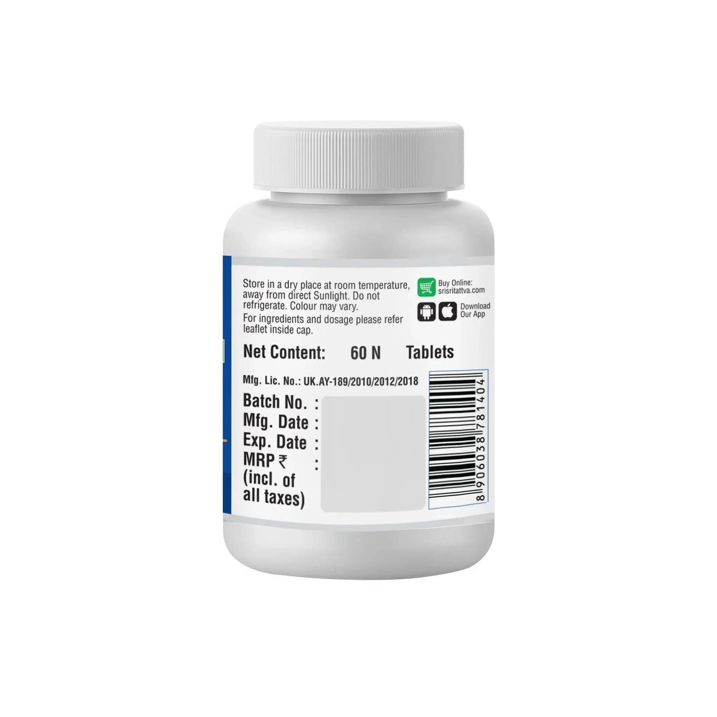Sri Sri Tattva Liv-ON Tablet - 500mg - 60 Tablet - Pack of 2