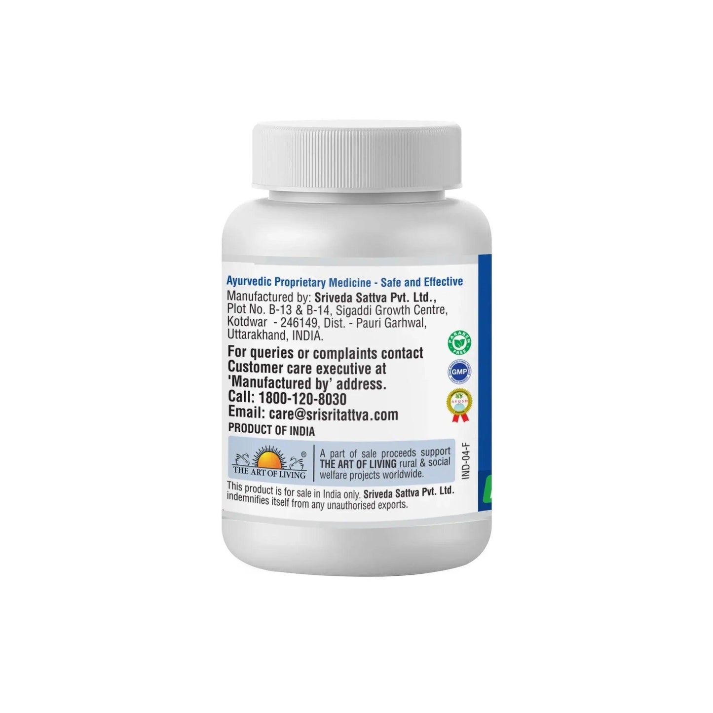 Sri Sri Tattva Liv-ON Tablet - 500mg - 60 Tablet - Pack of 2