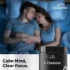 Zespo L-Theanine 200 mg | Green Tea Amino Acid | Calm Focus, Relaxation & Mental Clarity Support | 90 Vegan Capsules