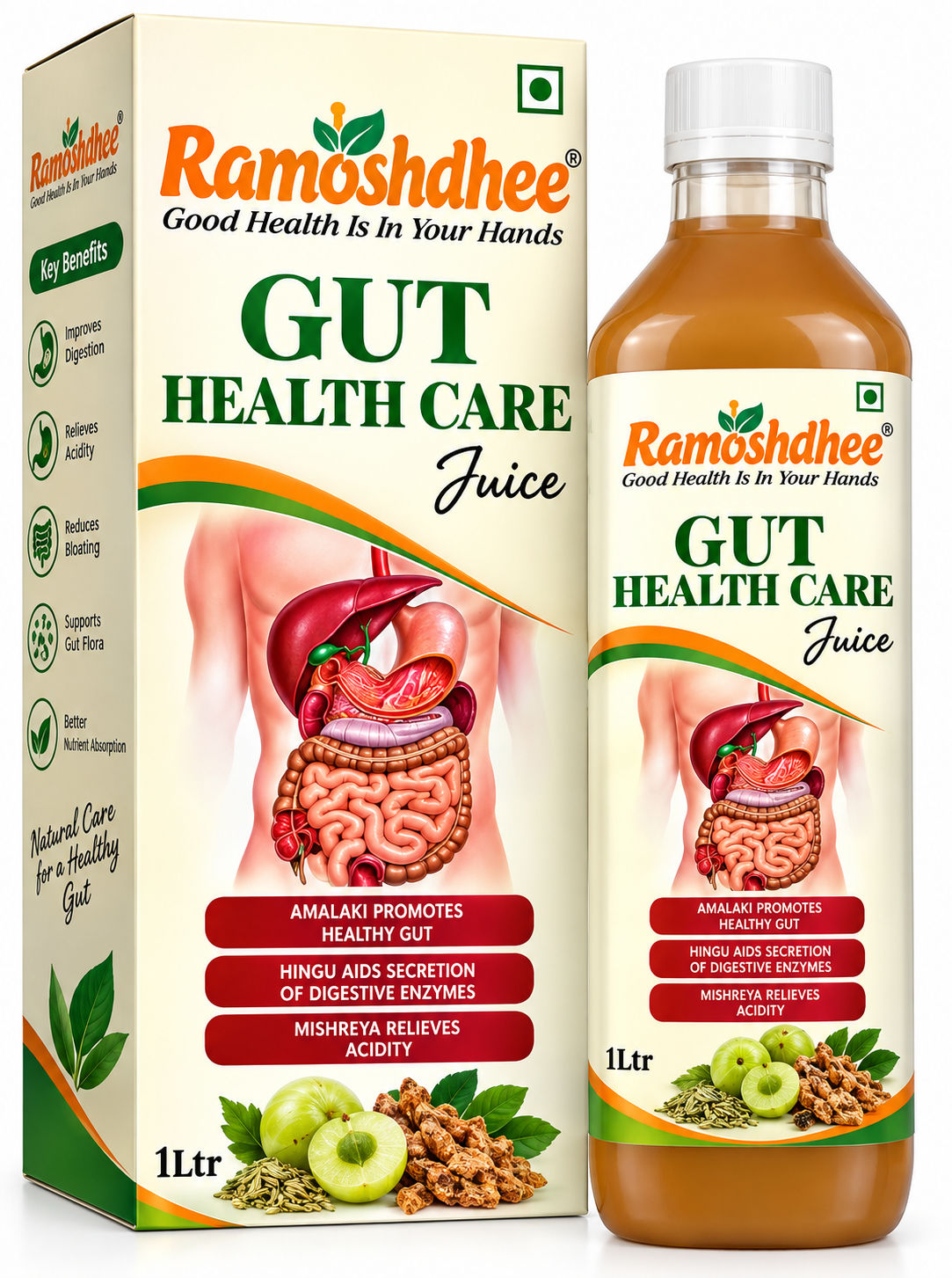 Ramoshdhee Gut Health Care Juice 1L