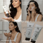 Miloe Mineral Lumi Rinse Face Wash – Soothing Cleanser with Rice Ferment & Centella Asiatica - 100ml