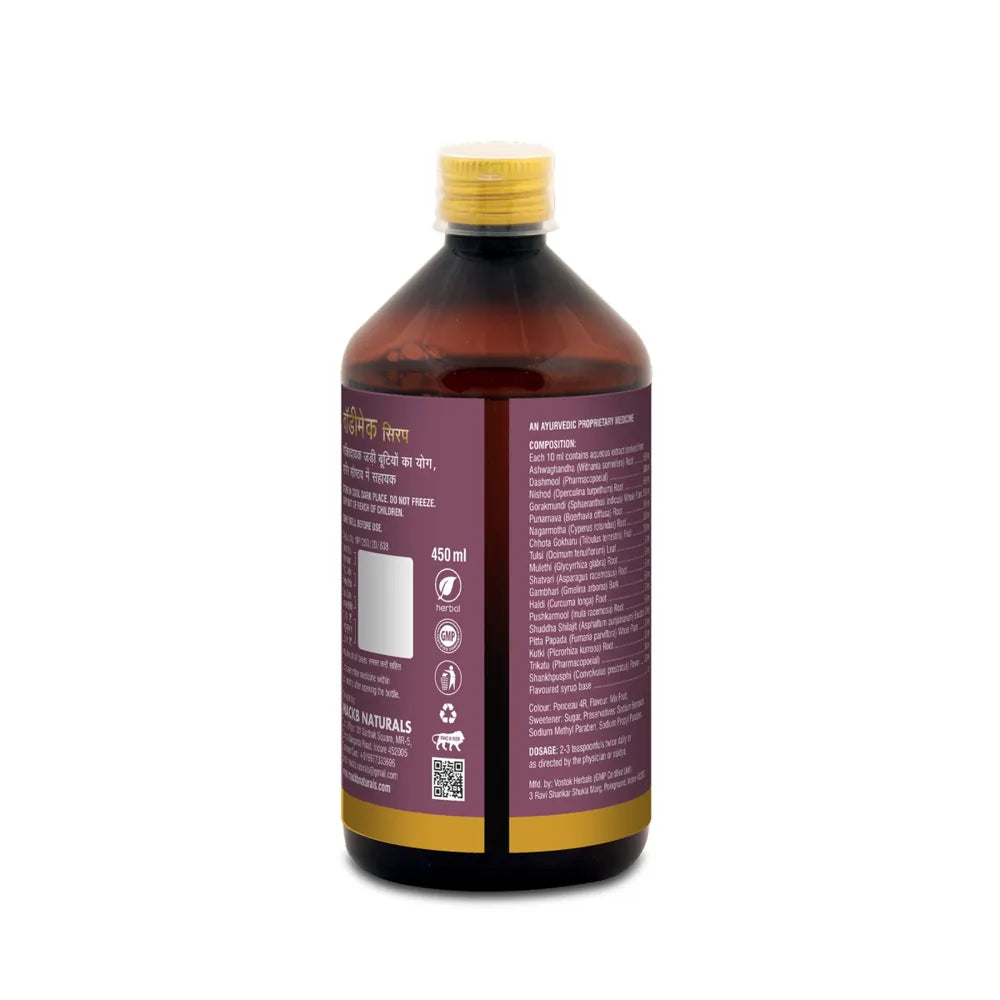 MackB Naturals Bodymack Antioxidant Herbal Syrup | 450 ml