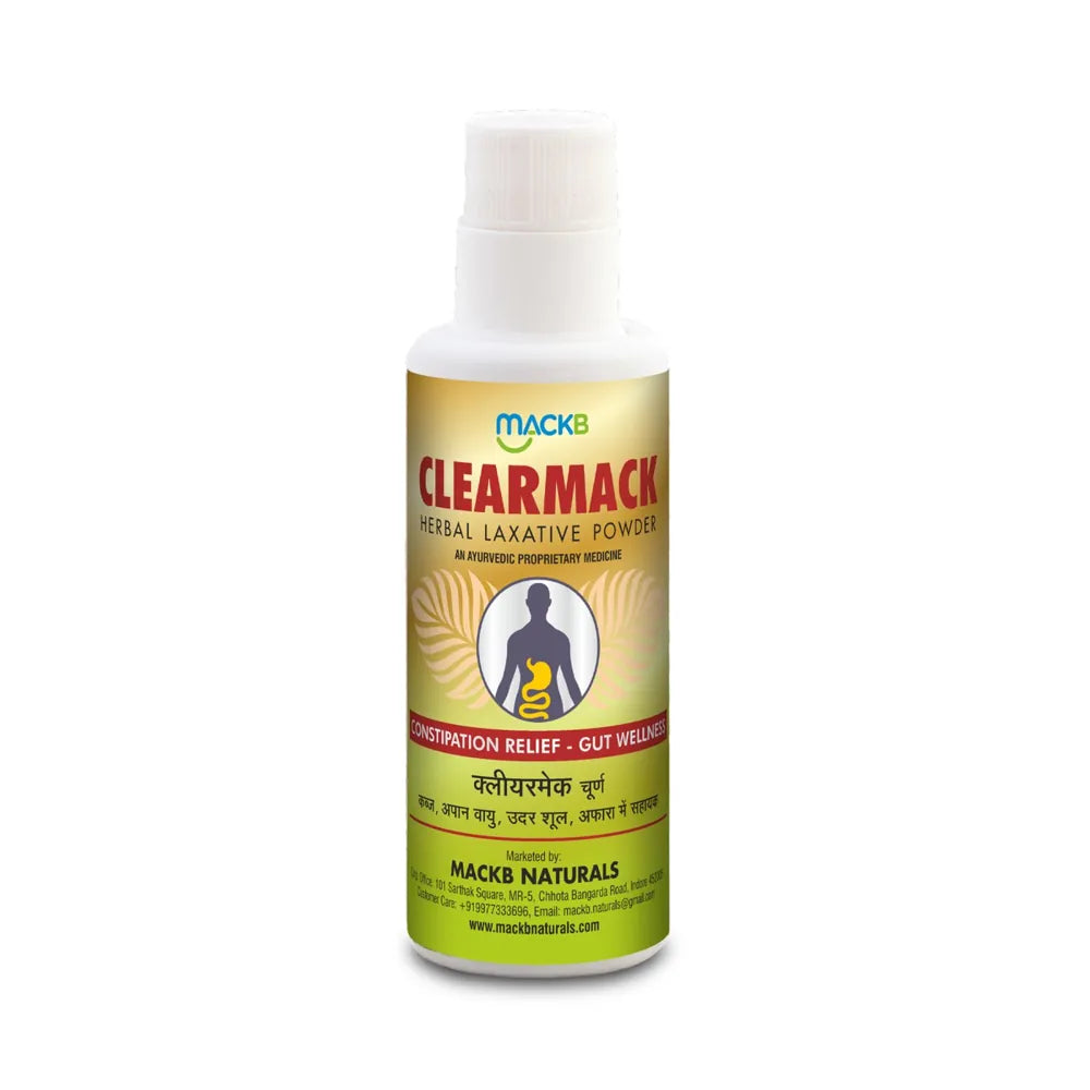 MackB Naturals Clearmack Herbal Laxative Powder 100 g