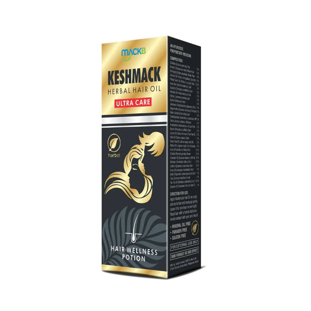 MackB Naturals Keshmack Herbal Hair Oil 100 ml