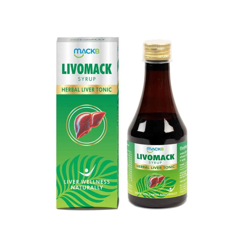 MackB Naturals Livomack Herbal Liver Tonic Syrup 200 ml