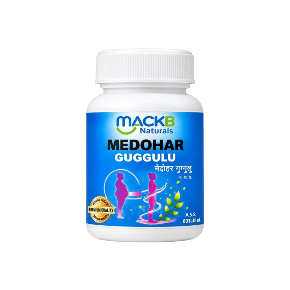 MackB Naturals Medohar Guggulu 60 Tablets