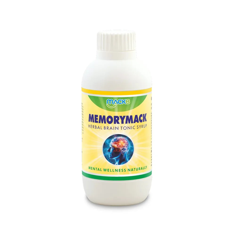 MackB Naturals Memorymack Herbal Brain Tonic Syrup 500 ml