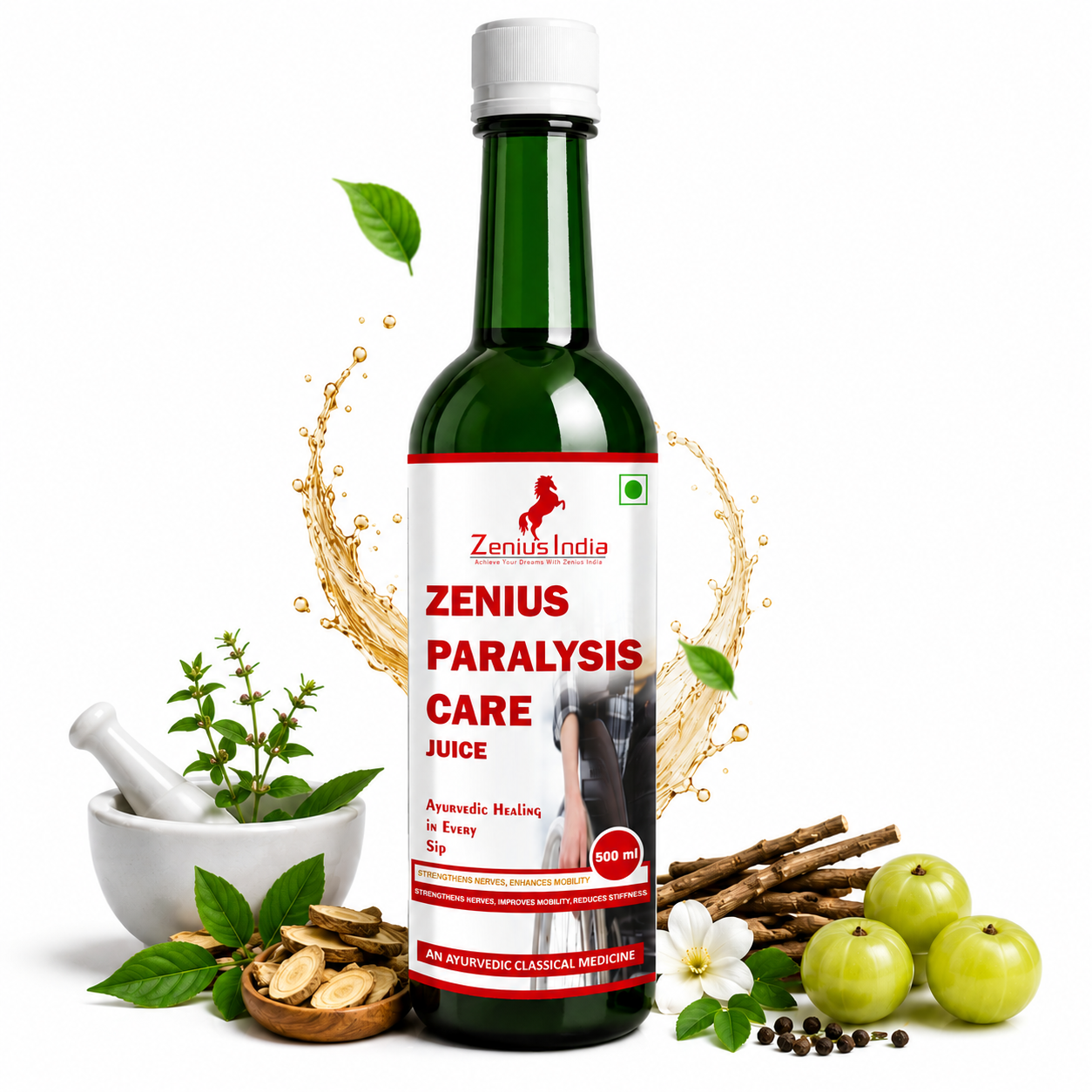 Zenius Paralysis Care Juice For Paralysis & Joint Pain Relief