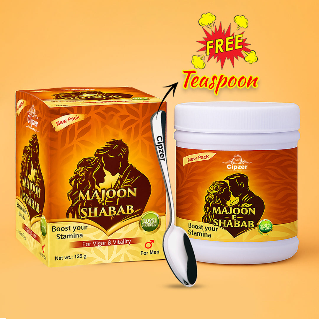 Cipzer Majoon-E-Shabab 125g | Herbal Formula for Sexual Stamina, Power, Sperm Quality & Tightness