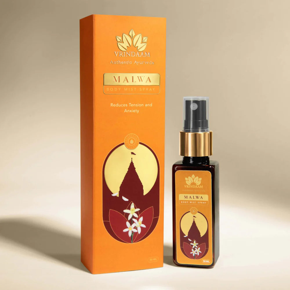 Vrindaam Malwa Body Mist Spray - 50ml