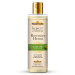 Kayee Ayurveda Pure Rosemary Hair Oil for Hair Care | Herbal Scalp & Hair Nourishing Oil for Hair Growth Support, Stronger-Looking Roots, Reduced Breakage, Improved Smoothness & Natural Hair Shine-210ML