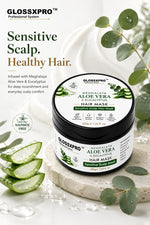GLOSSXPRO Professional System Meghalaya Aloe Vera & Eucalyptus Hair Mask 200g