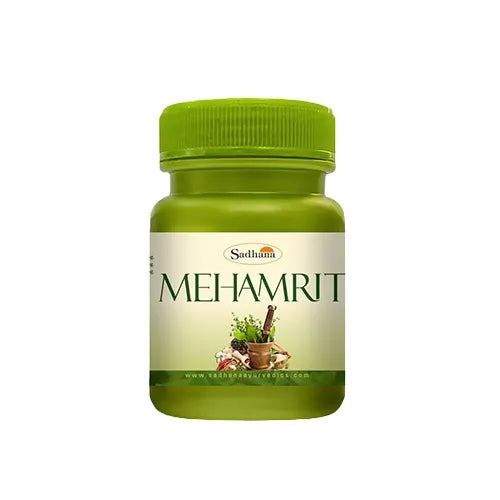 Sadhana Mehamrit Capsule (60 Capsules) | Ayurvedic Formula for Sugar Metabolism & Metabolic Health
