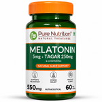 Pure Nutrition Melatonin Sustained Release Tablet - 550mg - 60 Veg Tablet