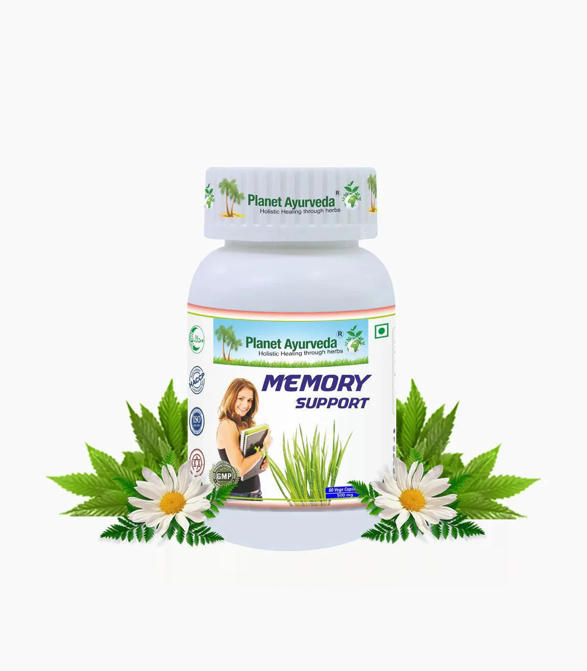 Planet Ayurveda Memory Support Capsule - 60 Capsules