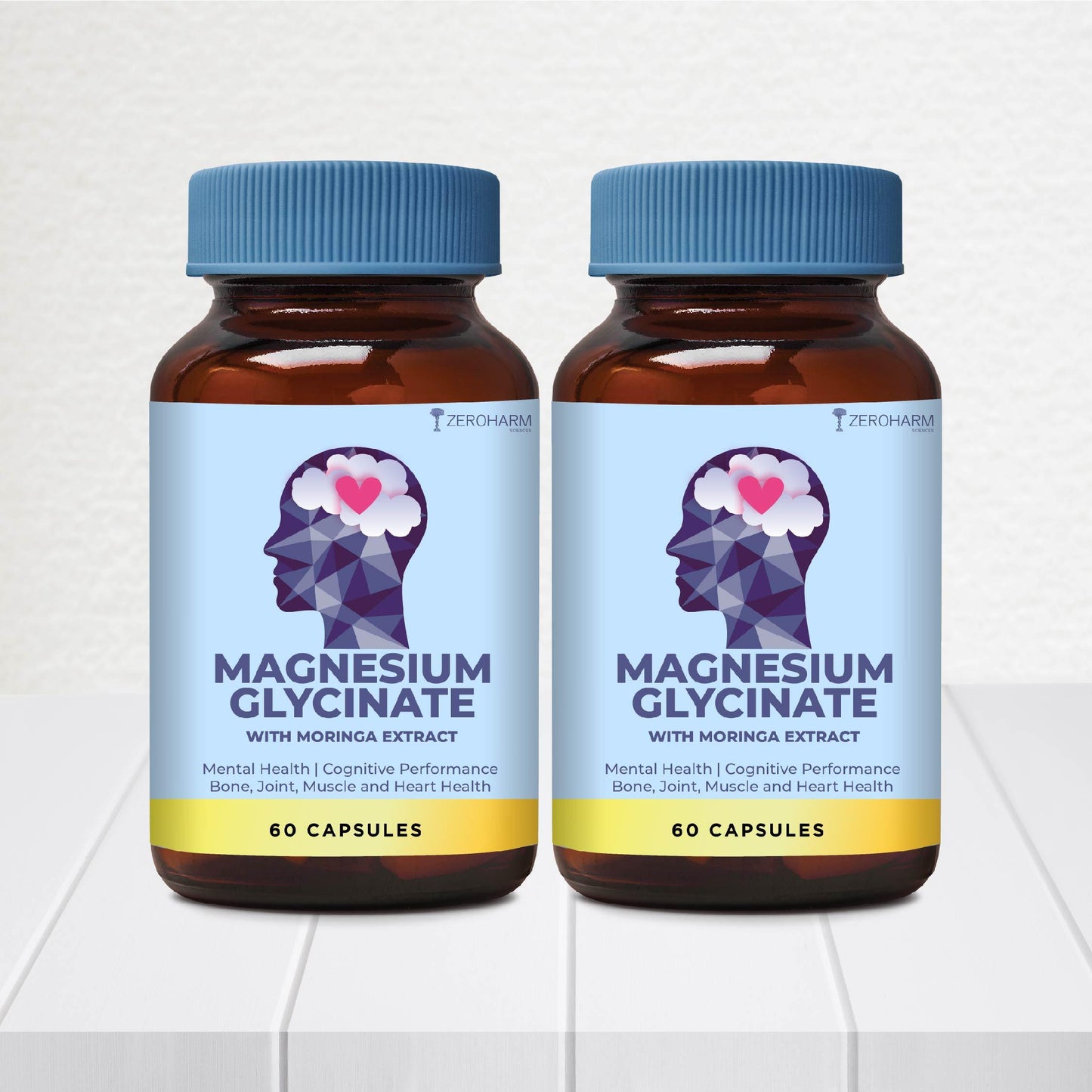 Zeroharm Magnesium Glycinate Capsule - 60 Capsules