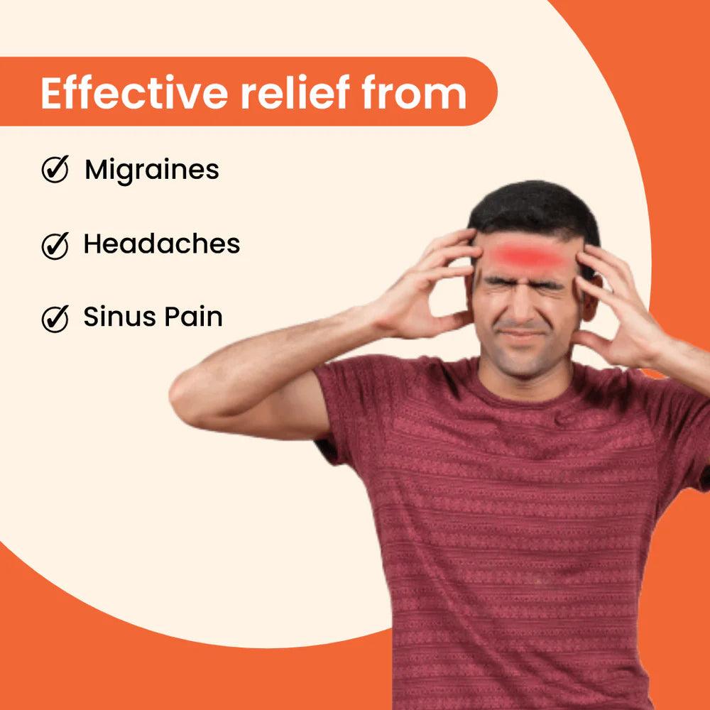 Herb Tantra Migraine Go Headache Relief Gel Cap