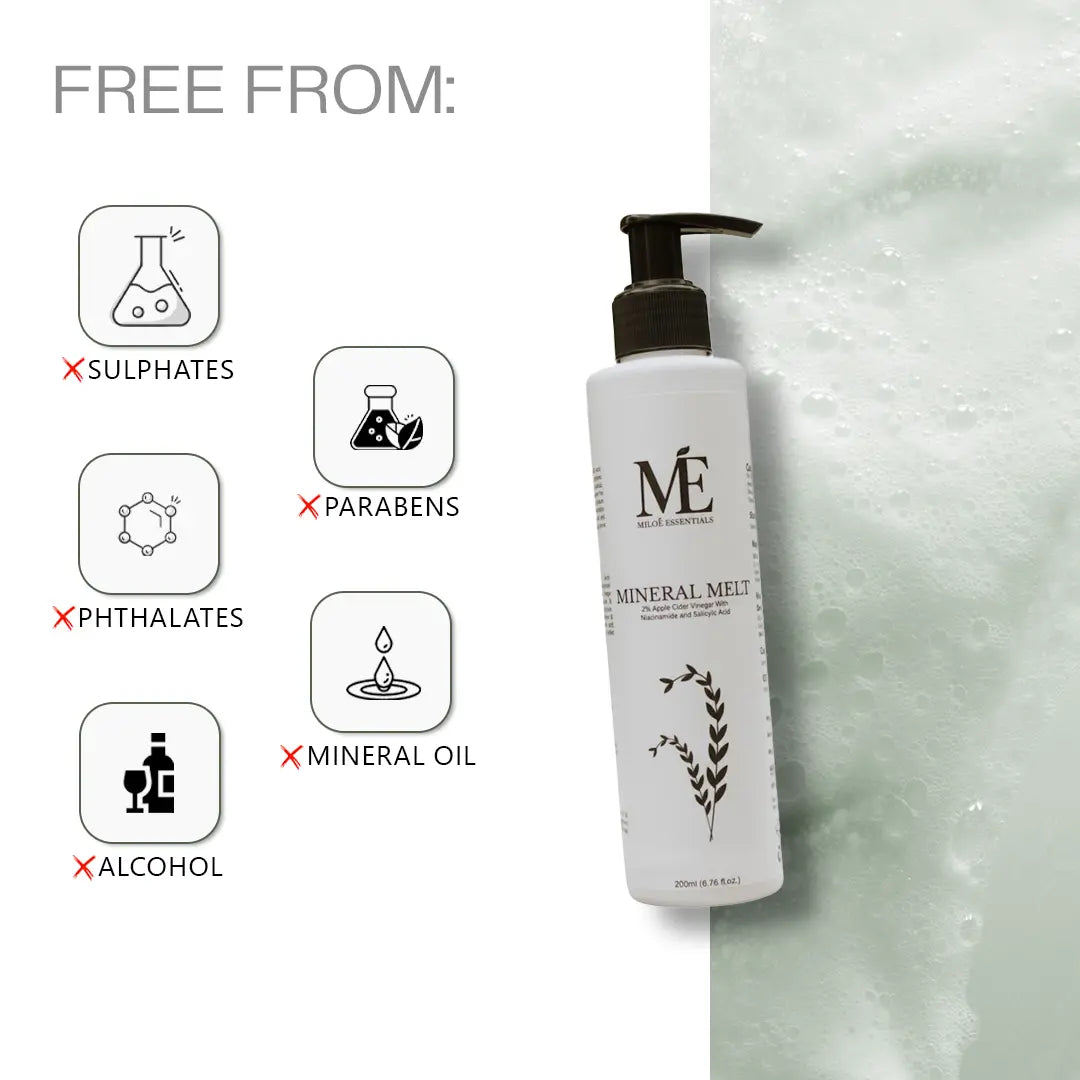 Miloe Mineral Melt Hard Water Shampoo - 200ml