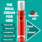 Misters Misters Enhance Intimate Moisturizer Cream with Aloe Vera & L-arginine and Clove Oil for Men - 50g
