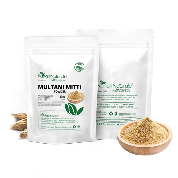 Kerala Naturals Herbal Multani Mitti Powder (100g)