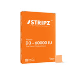 Pure Nutrition Vitamin D3 60000 IU (10 ODS) Stripe
