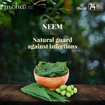 Moha Purifying Neem Basil & Aloe Soap Pack of 6 - Anti Acne Body Bars