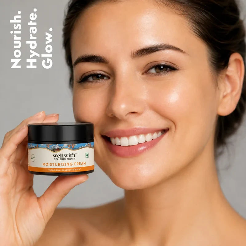 WellWith Sea Buckthorn Moisturizing Cream (50g)