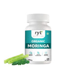Ryt Nutrition Organic Moringa (1200mg) - 60 Veg Tablets |Drumstick Leaf Extract | 100% Organic |Supports Healthy Digestion & Appetite, Boost immunity & Supports Detoxification