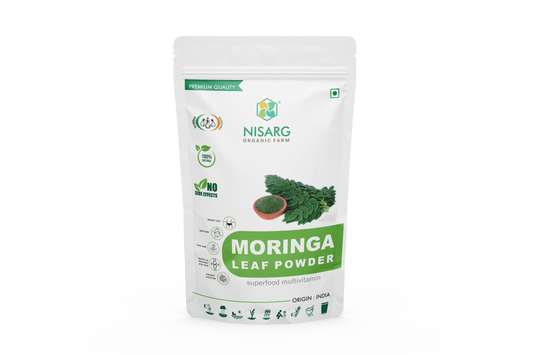 Nisarg Organic Farm Moringa Leaf Powder