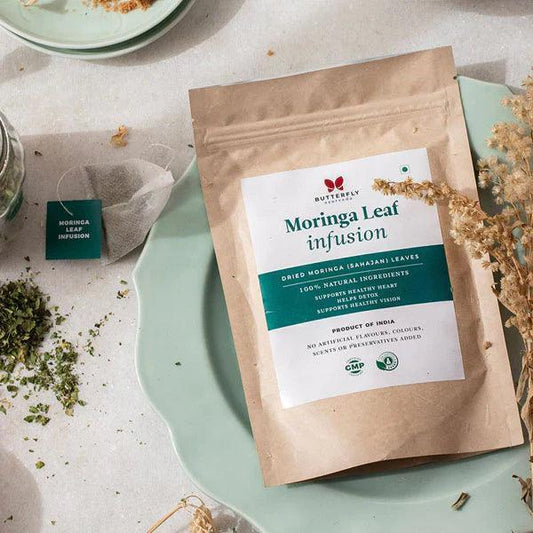 Butterfly Ayurveda Moringa Tea  20 Tea Bags (40gm)