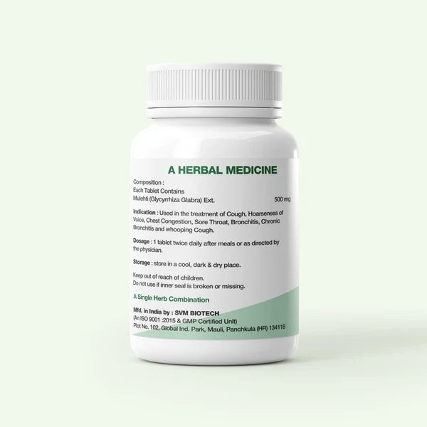 Dr. Satnam's Arogyam Ayurveda Mulethi Tablet (60 Each)