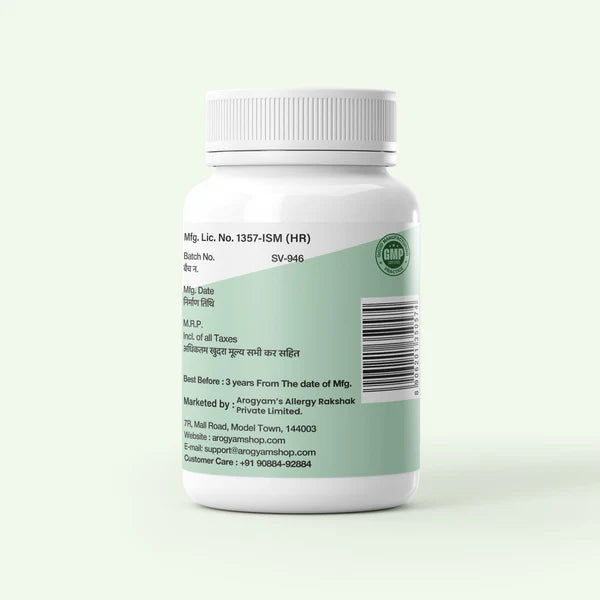 Dr. Satnam's Arogyam Ayurveda Mulethi Tablet (60 Each)