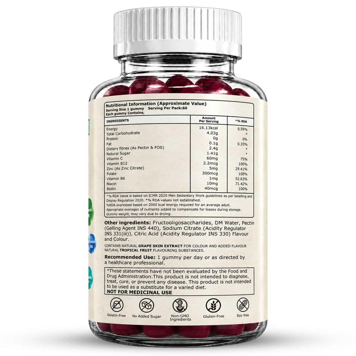 Pure Nutrition Multivitamin Gummies – 60 Gummies