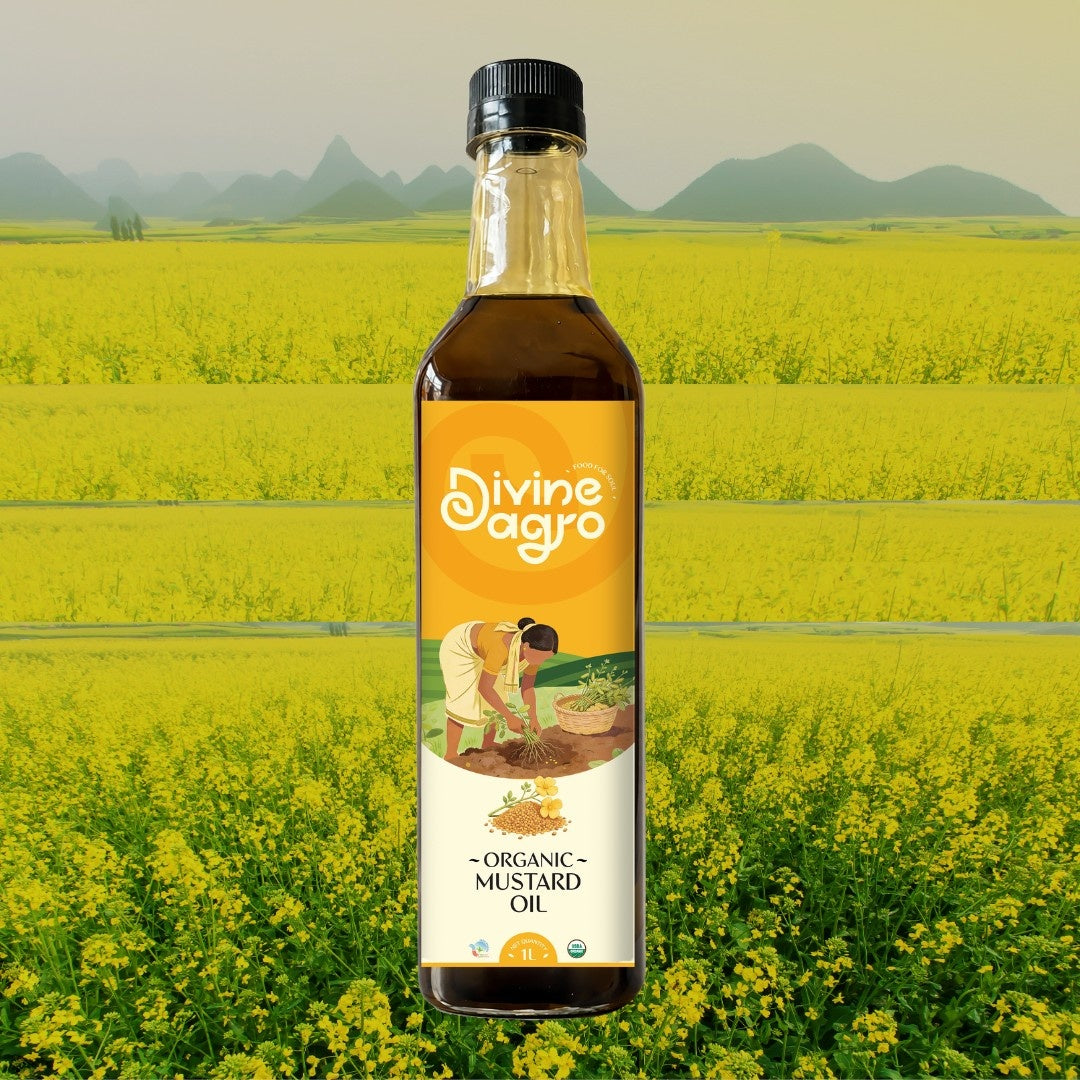 Divine Agro Mustard Oil - 1ltr.