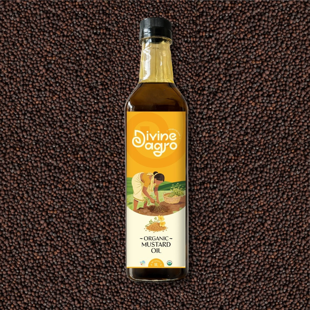 Divine Agro Mustard Oil - 1ltr.