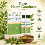 MAPL Neemoright Oil 50ml Pack of 2 | Cold Pressed Neem Oil | Hair, Skin & Scalp Care