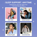 ZEROHARM Sleep Ease Tablets - No Melatonin - With Valerian, Ashwagandha, Jatamansi & Hops - Plant-Based Sleep Support - Non-Habit Forming - Promotes Deep Restful Sleep & Relaxation for Men, Women - 60 Tablets