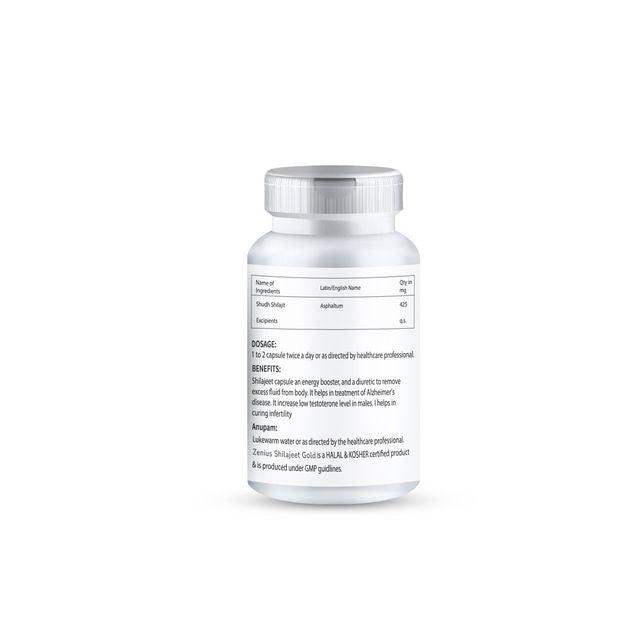 Zenius Shilajeet Gold Capsules - 30 Capsules