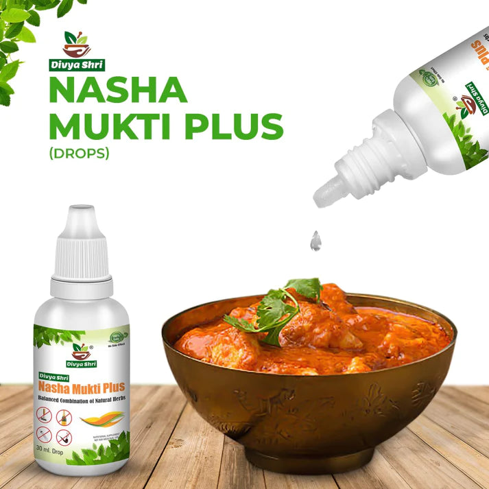 Divyashri Wellness Nasha Mukti Plus Liquid Drops | Trial Package – 1 Bottle