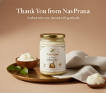 NavPrana Organics Buffalo A2 Bilona Ghee (500 ml)