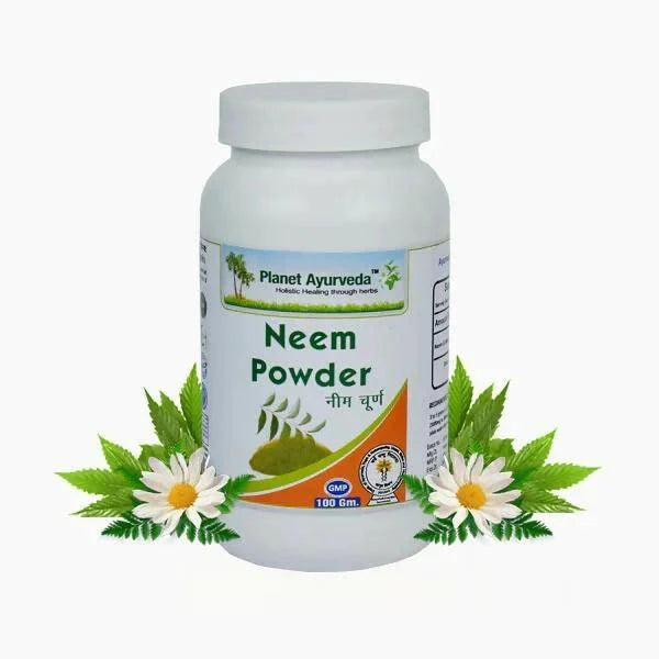 Planet Ayurveda Neem Powder (100gm) - Herbal Detox for Clear Skin & Immune Defense