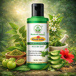 Bhudevam Naturals Khadi Neem Sat Hair Shampoo – Oil Control & Anti-Itch Scalp Treatment- 210ML