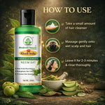 Bhudevam Naturals Khadi Neem Sat Hair Shampoo – Oil Control & Anti-Itch Scalp Treatment- 210ML