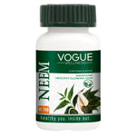 Vogue Wellness Neem Tablets | Neem (Azadirachta Indica) Leaf Extract | Ayurvedic Herbal Supplement for Skin Wellness, Antioxidant Support, Immunity & Daily Detox Wellness | 60 Vegetarian Tablets