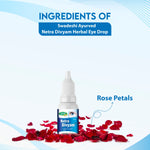 Pack of 2 Netra Divyam 10ml Eye Drop for Eye Care, Helps Soothe Eye Itching, Irritation, Redness.