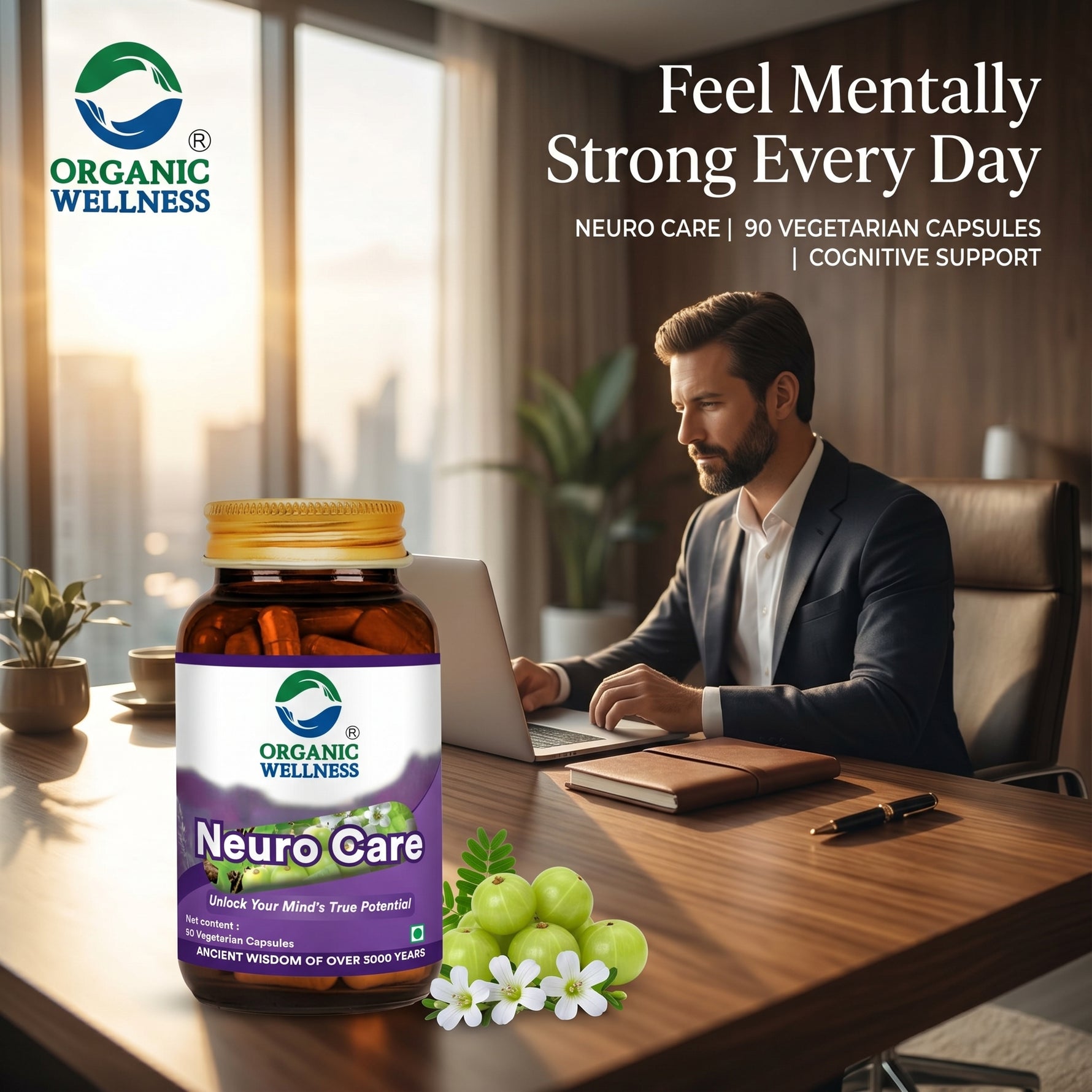 Organic Wellness Neuro Care (90 N Veg Capsules)