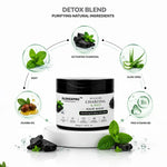 GLOSSXPRO Professional System Nilgiri Charcoal & Mint Hair Mask 200g