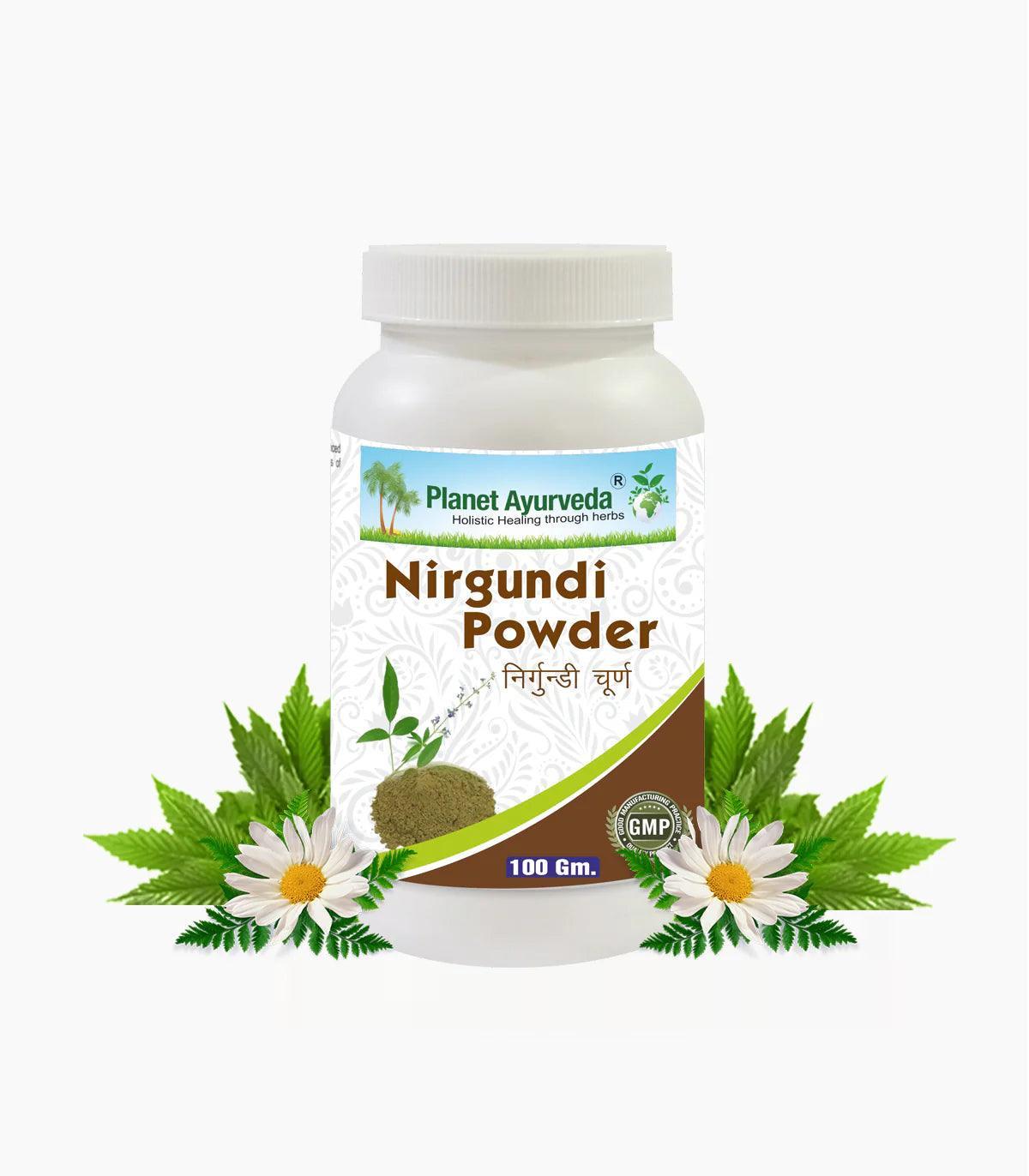 Planet Ayurveda Nirgundi Powder - 100gm Powder
